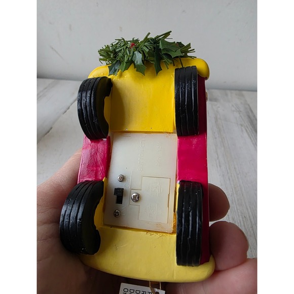 Midwest Cannon falls Mickey Pluto car figurine Xmas statue...